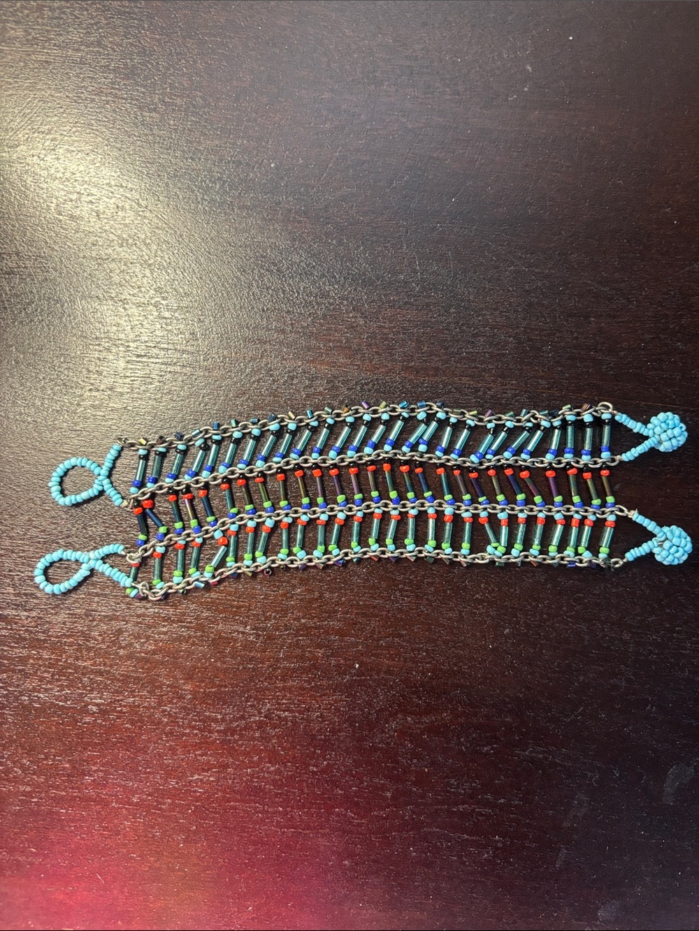 Handcrafted Multicolor Beaded Bracelet